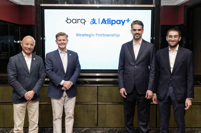 “barq” Launches Global Cross-Border QR Payments via Alipay+